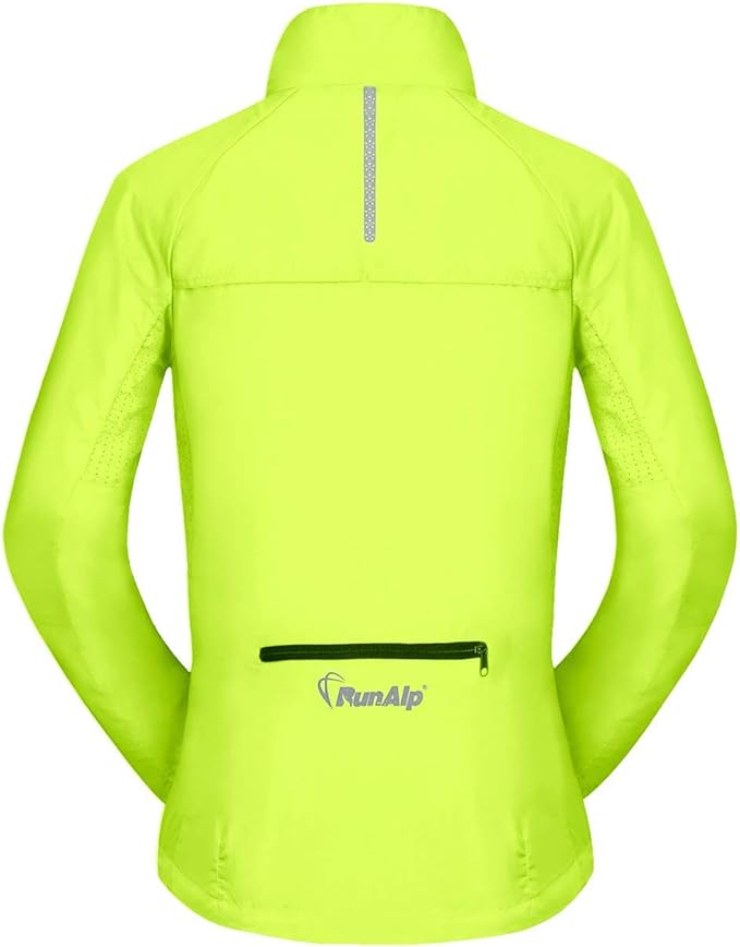 Women's Packable Windbreaker Jacket Resistant Convertible Cycling Running Jacket Lightweight Windproof Water