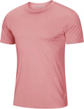 MAGCOMSEN Men's Short Sleeve UPF 50+ T-Shirt Quick Dry Workout Athletic Running Swim Tops Tee Rash Guard Performance Shirts