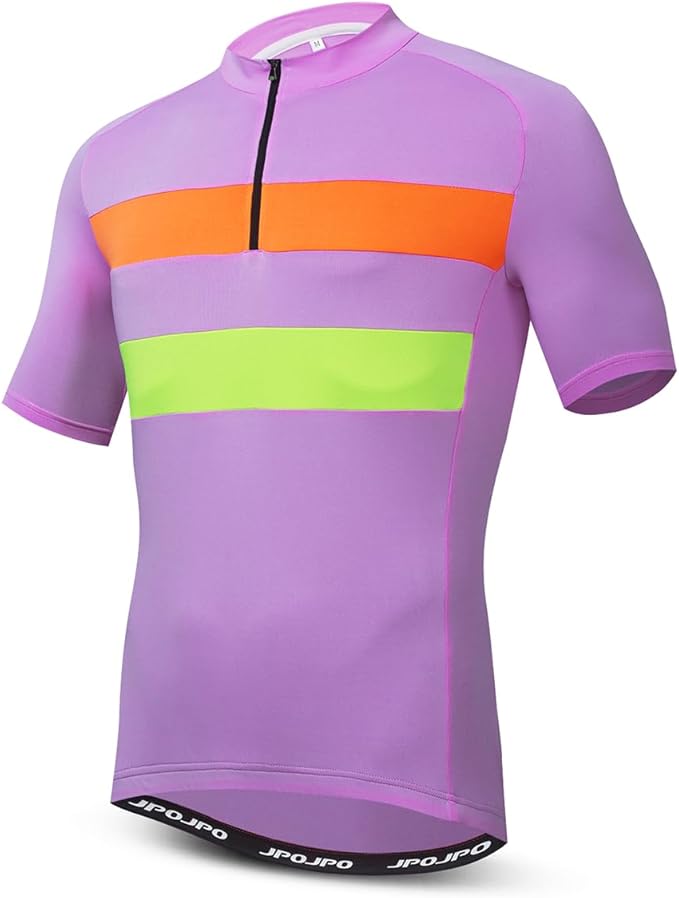 Men's Cycling Jerseys Wolf Print Bicycle Shirts Summer Road Bike Clothes Quick Dry Breathable