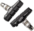 Avid Shorty 6 Cross Brake Pads & Cartridge Holder Set-Threaded Post, Standard Compound, Vibration-Reducing, Cantilever Bicycle Brake Components