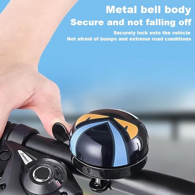 Metal Bicycle Bell Mountain Bike Road Bike Horn Cycling Accessories Handlebar Ring Cartoon Bicycle Bell