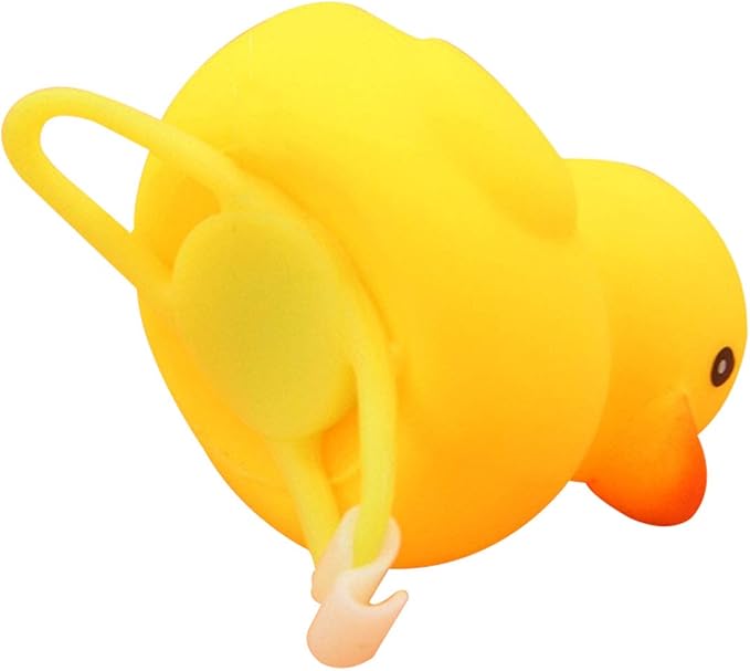 GARASANI Duck Bike Bell, Rubber Duck Bicycle Accessories, Bicycle Horns Mountain Bike Handlebar Light Bicycle Accessories