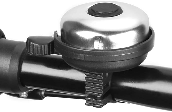 Accmor Classic Bike Bell, Aluminum Bicycle Bell, Loud Crisp Clear Sound Bicycle Bike Bell for Adults Kids