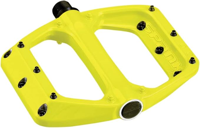 SPANK Spoon DC Pedals. Forged Alloy Body is Shot peened and Anodized for Increased Durability