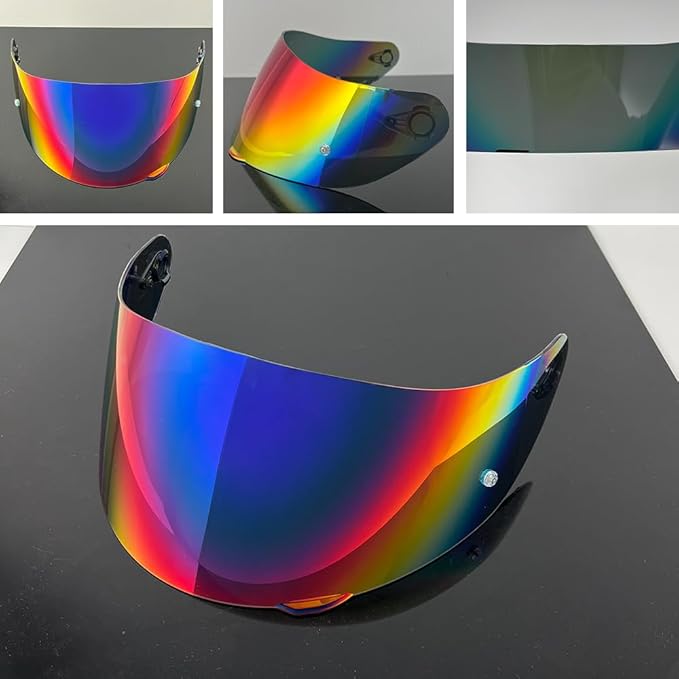 902 Helmet Visor Replacement. Helmet Face Shield UV Protection Compatible with ILM 902,902L,902BT (Revo Gradient Blue-Day Use Only)