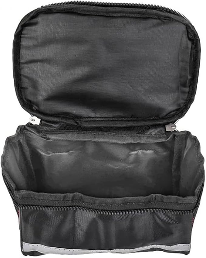 Bike Handlebar Bag, Bike Basket Front,Bike Cooler Bicycle Basket Road Mountain Bike Pouch Pack Cycling Accessories for Kids Girls Boys Men Women Red