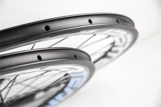 Superteam Carbon Fiber Road Bike Wheels 700C Clincher Wheelset 50mm Matte 23 Width