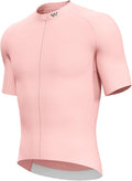 Lo.gas Cycling Jersey Men Short Sleeve, Road Bike Jerseys Full Zipper with Pockets, Bicycle Clothing Breathable Quick Dry