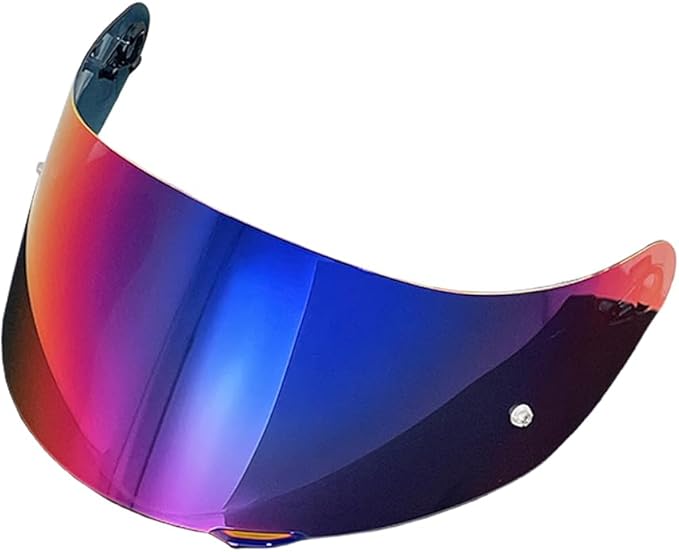 Helmet Visor Replacement,Motorcycle Helmet Face Shield for ILM 902,902L,902BT (Revo Rose Red-Day Use Only)