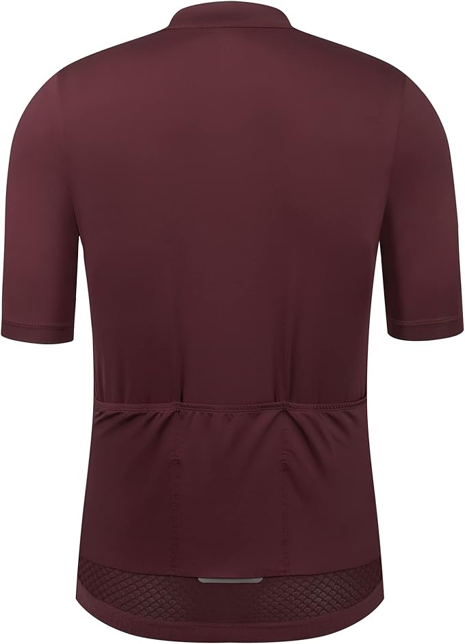 Men's Cycling Jersey Zipper Pocket Short Sleeve Lightweight Aero Race Fit Bike Jersey, UPF 50+ Biking Cycling Shirt