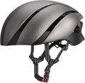 ROCKBROS Adult Bike Helmet Streamlined Aerodynamic, Comfortable Y - Shaped Strap Cycling Helmet for Men Women (58-62 cm) Reflective Adjustable Webbing for Road & Mountain Biking