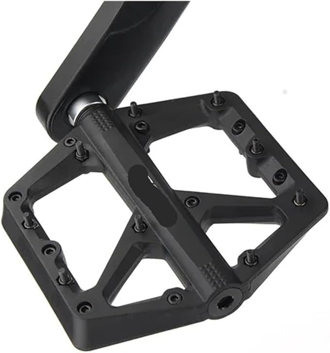 Compatible for RGO Bicycle Pedals MTB Platform Footrest Flat Mountain Bike Paddle Grip Pedalen Bearings Footboards Cycling Foot Hold