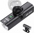 TOWILD CL1200 Bike Lights for Night Riding,Compatible with Garmin/GoPro Mount,1200 Lumen Bright Bike Headlight,Rechargeable Battery,Waterproof Bike Front Light for Commuter Cyclists