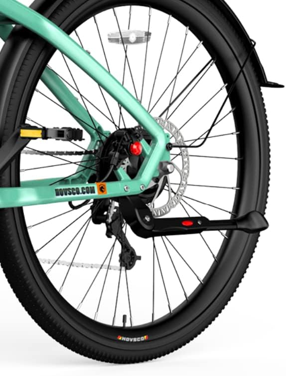 HOVSCO Electric Bike Metal Kickstand, Adjustable Bicycle Kickstands Bike Stand Compalicateble for 20"/ 26"/ 27.5" Mountain City Commuter Ebike