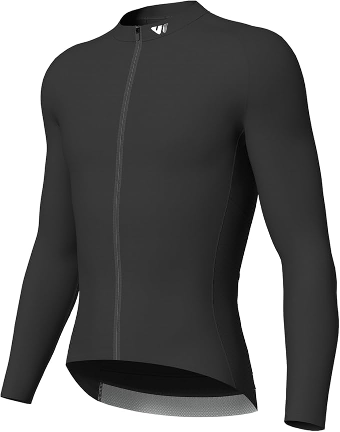 Lo.gas Cycling Jersey Men Short Sleeve, Road Bike Jerseys Full Zipper with Pockets, Bicycle Clothing Breathable Quick Dry