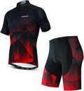 Cycling Jersey Men Set Road Short Sleeve Quick Dry Bike Padded Cycling Clothing Suit Bicycle Wear Summer