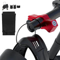 Motorcycle Lock & Helmet Lock Combo, Motorcycle Brake Lock Anti Theft Motorcycle Handlebar Lock for Mopeds, Motorbikes, ATVs, Dirt Bikes, Street Bikes
