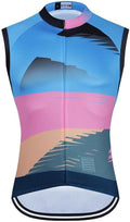 MOXILYN Men's Cycling Jersey Sleeveless Vests Bike Tank Quick Dry Bicycle Shirts Breathable Riding Clothing Top