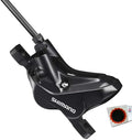 SHIMANO BR-MT420 Disc Brake Caliper - Front or Rear, Post Mount, Hydraulic, Includes Resin Pads, Black