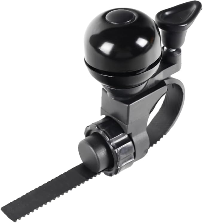 GALPADA Vintage Bike Bell for ’s Skateboard and Mountain Road Bikes, Black Handlebar Ring Bell Accessory with Loud Sound for Cycling and Scooter Use
