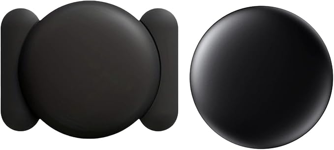 Generic Safe Sync GPS Tracker, Mini GPS Tracker, Real-Time Location Tracker, GPS Smart Tracker for Vehicles, Small Items, for iPhone (Black)