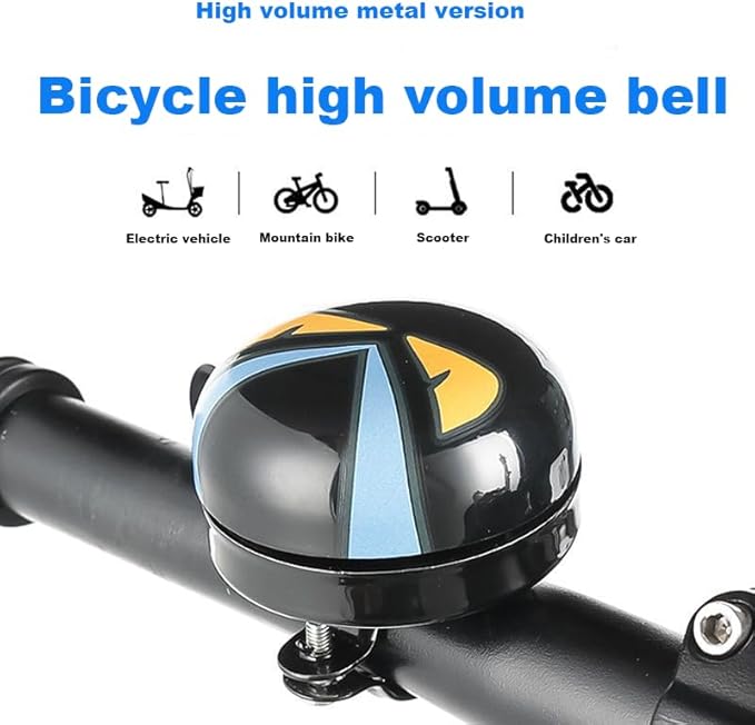 Metal Bicycle Bell Mountain Bike Road Bike Horn Cycling Accessories Handlebar Ring Cartoon Bicycle Bell