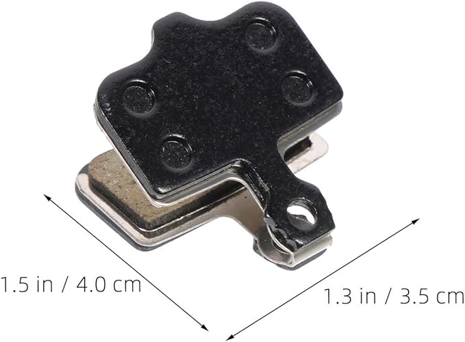 Mikinona 2 Sets Bike Disc Brake Pads - Mountain and Road Cycle Brake Pad Repairing Part - Enhanced Stopping Power for Training and Leisure Riding
