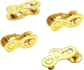 4 Pairs Bicycle Missing Link 1/6/7/8/9/10/11/12 Speed Chain Reusable Steel Bike Chain Link