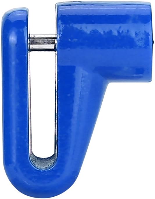 Bike Disc Brake Lock, Motorcycle Anti Theft Wheel Padlock Electric Scooter Security Lock Accessory Heavy Duty Waterproof for Mountain Road Motorbike Cycling Rotor with Plastic Frame 2 Keys(Blue)