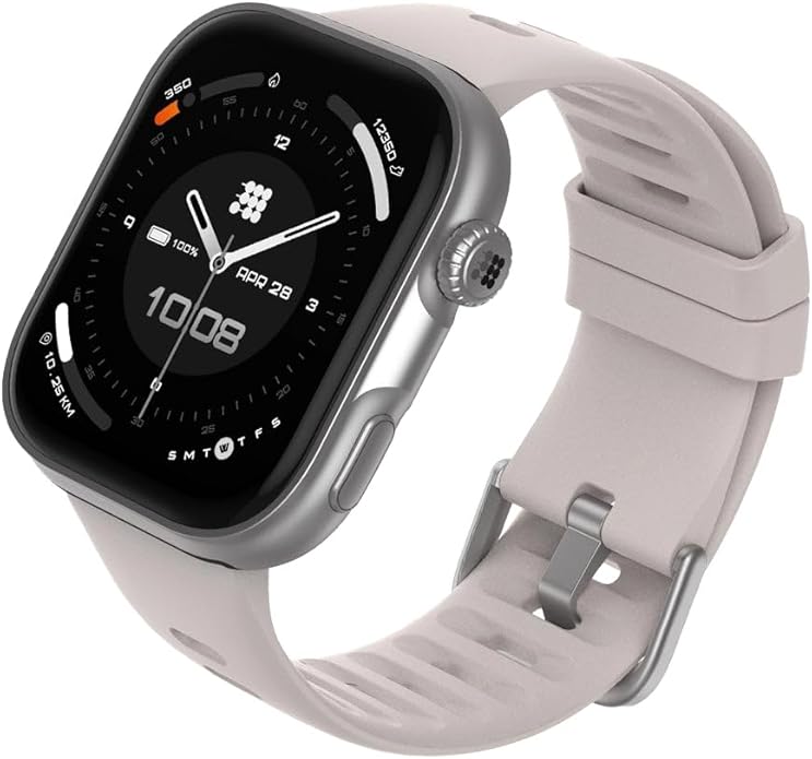 Cubitt Viva 2 Smartwatch, 1.85” AMOLED, Phone-Connected GPS, VITA AI Assistant, AI Coach, Health Monitoring, Sleep Score, 100+ Sports Modes, 3ATM Water Resistant, 8-Day Battery