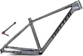 Carbon Mountain Bike Frame 27.5er 29er Hardtail Bike Frame XC/AM 15''/17''/19'' Disc Brake Bike Frame Thru Axle 12x142/148mm Internal Routing(Dark Gray,29 * 15'')