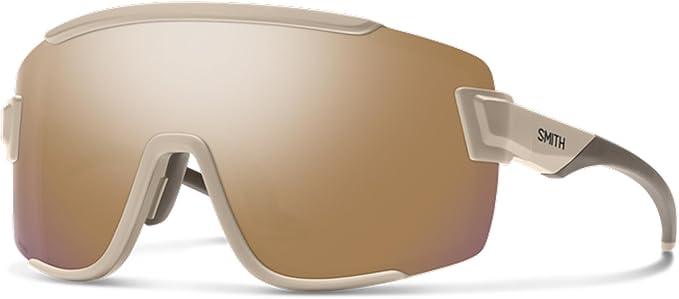 SMITH Wildcat Sunglasses with ChromaPop Shield Lens – Performance Sports Sunglasses for Biking & More – For Men & Women