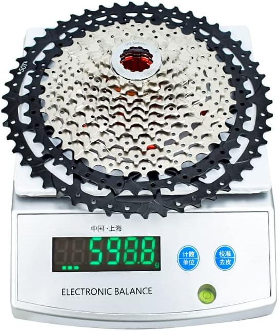 VG SPORTS 8/9/10/11/12 Speed Ultra-Light Bike Cassette for Mountain Bike 11-40T/11-42T/11-46T/11-50T/11-52T MTB Cassette Lightweight Aluminum Bracket Cassette