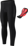 Men's Cycling Shorts, Padded Bicycle Riding Pants Bike Shorts Biking Clothes Cycle Wear Tights