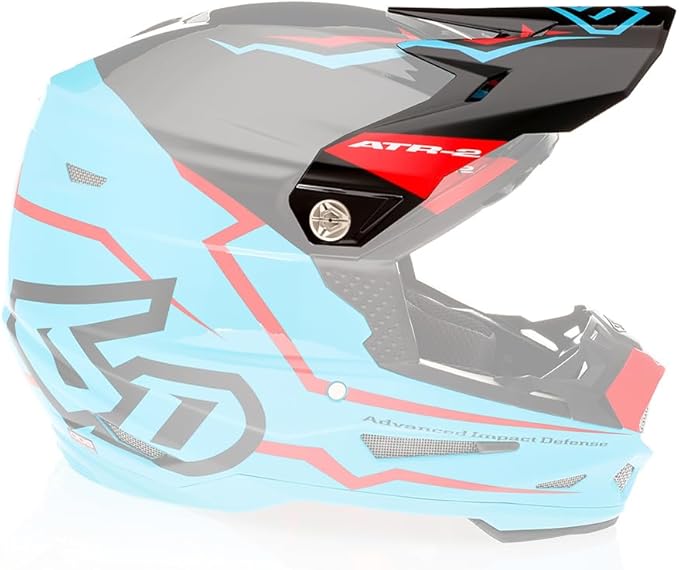 6D Helmets | ATR-2 (2023 - Older) Motorcycle Helmet Replacement Visor | Designed to Easily Replace Original Visor