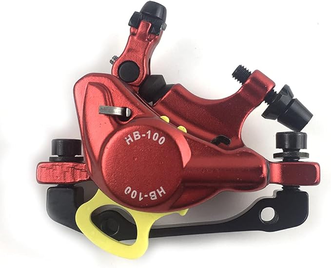 MTB Road XTECH HB-100 MTB Road Line Pulling Hydraulic Disc Brake Calipers Front & Rear Mountain Bike Disc Brake E-Bike Disc Brake Set