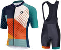 2021 Men Pro Racing Team MTB Cycling Short Sleeve Jersey Shorts Set