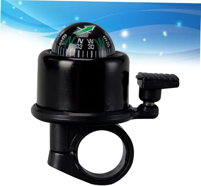 Bell Bike Compass Horn Adult Bike Bicycle Handlebar Compass Bike Alarm Vintage Bike Horn for Adults Excersize Bike +Bicycles Exercie Bikes Compass Bike Child Aldult Brass, 47TN0U02PBGJ239