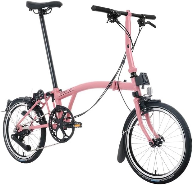 Brompton Folding Commuter Bike C Line 12-Speed | Compact, Lightweight, Urban Bike for Adults