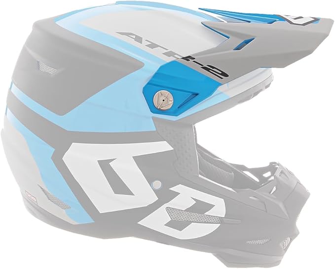 6D Helmets | ATR-2 (2023 - Older) Motorcycle Helmet Replacement Visor | Designed to Easily Replace Original Visor
