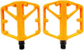 Mountain Bike Pedals with DU Bearings, Aluminum Alloy (6061) Treadle, Anti-Slip Nylon Platform – Compatible with Road and for Hybrid Bicycles