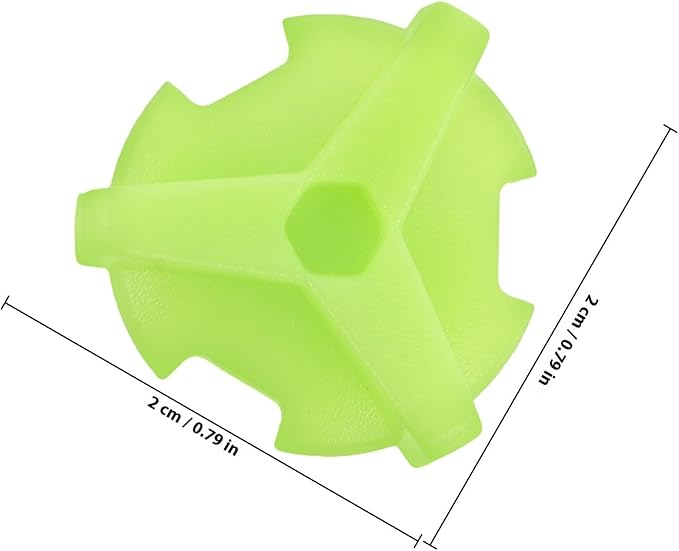 Healifty Motorcycle Helmet Screws and Washers Set Green Plastic Dirt Bike Helmet Visor Replacement Screws Compatible for Off-road Riding