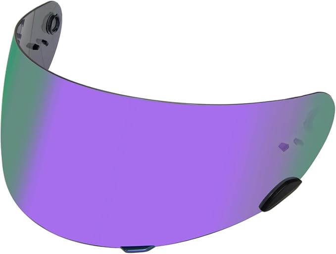 PSLER Qualifier Visor- Qualifier DLX Helmet Visor Motorcycle Face Shield Accessories Replacement for Bell Qualifier/Star/Vortex/RS-1/Revolver,Deep Purple