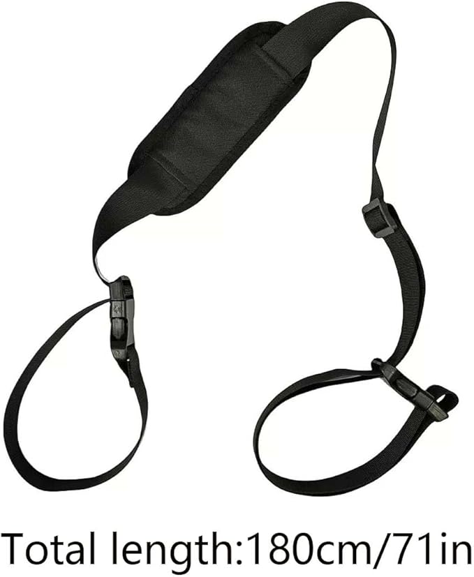 Electric Scooter Carry Strap Carrier with Quick-Release Buckles Folding Bike Carrying Straps Adjustable Hands-Free Shoulder Strap for Electric Scooters Foldable E-scooter Adult Commuter Scooter