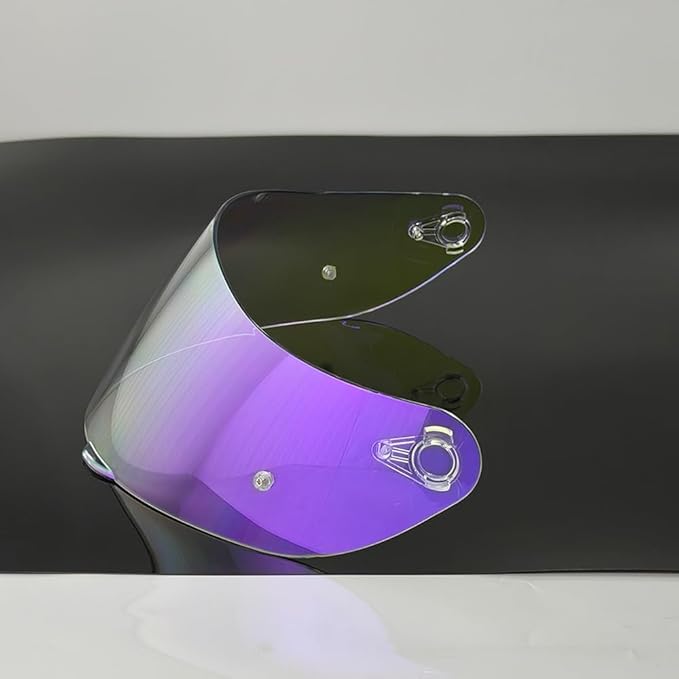 902 Helmet Visor Replacement. Helmet Face Shield UV Protection Compatible with ILM 902,902L,902BT (Revo Clear Purple-Day&Night Use)