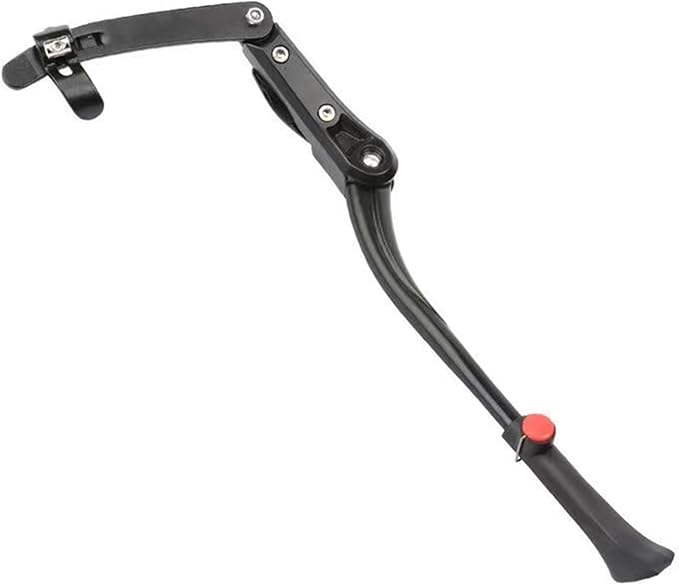 Bike Kickstand for Mountain Bike,Alloy Adjustable Height Rear Side Kick Stand,Kickstand Rear Side,Bike Kick Stands for Road Bike, BMX (Black)