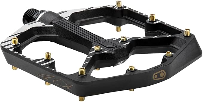 Crankbrothers Stamp Flat MTB Pedals - Size-Specific, Lightweight, Versatile, Durable Bike Pedals