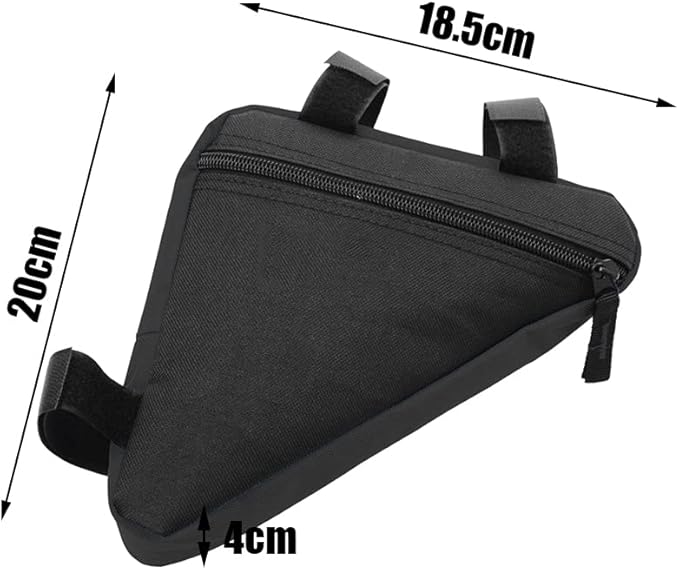 Bike Bag, Bicycle Frame Storage Bag, Bike Triangle Pouch, Bike Saddle Bag, Bike Top Tube Bag, Bike Seat Bag, Mountain Bike Accessories Pack for Phone, Wallet, Keys