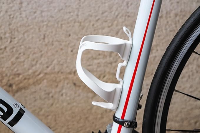 ZEFAL Pack Spring White - Double Pack Bottle Cage for Your Frame - Lightweight and Durable Bicycle Bottle Cage for Road Bike and Mountain Bike - White