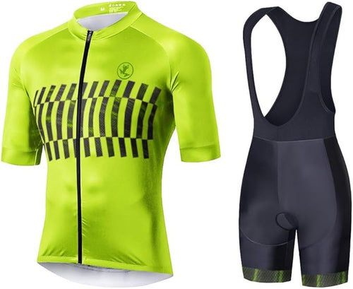 2021 Men Pro Racing Team MTB Cycling Short Sleeve Jersey Shorts Set